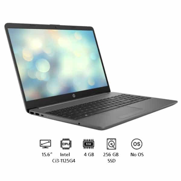 HP Maldives 20C2 Laptop – Intel Core i3-1125G4, 4GB RAM, 256GB SSD, 15.6" Anti-Glare Display, Gray Mesh Knit, DOS