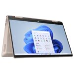 ⁦لابتوب بافيليون x360 يعمل باللمس مع شاشة 14 بوصة ومعالج كور i5-1335U-ذاكرة وصول عشوائي 8 جيجابايت-512 جيجابايت SSD-نظام تشغيل ويندوز 11 هوم-انتل ايريس اكس اي جرافيكس الإنجليزية-العربية وردي⁩ - الصورة ⁦5⁩