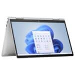 لابتوب اتش بي Envy x360 14″ 9R8R3UA – جهاز متحول 2 في 1، معالج Intel Core i7-120U، ذاكرة 16 جيجابايت، سعة 512 جيجابايت SSD، شاشة لمس FHD، لوحة مفاتيح مضيئة، قارئ بصمة، ويندوز 11 هوم، اللون الفضي