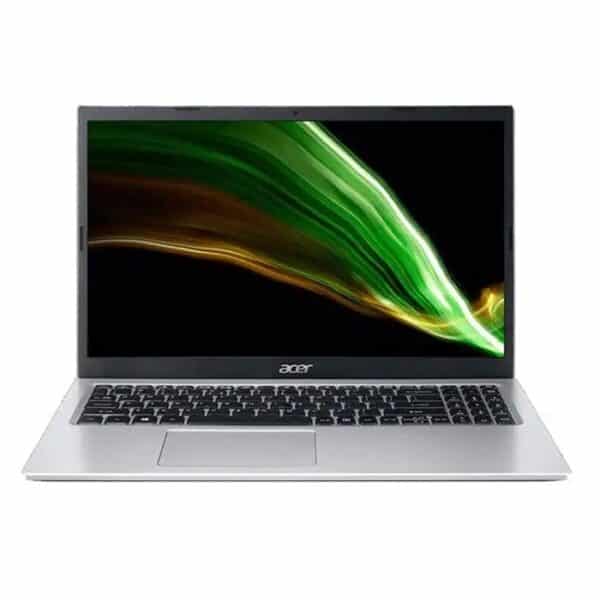Acer Aspire 3 A315-510P Laptop (Model: NX.KDHEM.008) with Intel Core i3-N305, 4GB RAM, 256GB SSD, 15.6-Inch Display, Windows 11, Pure Silver