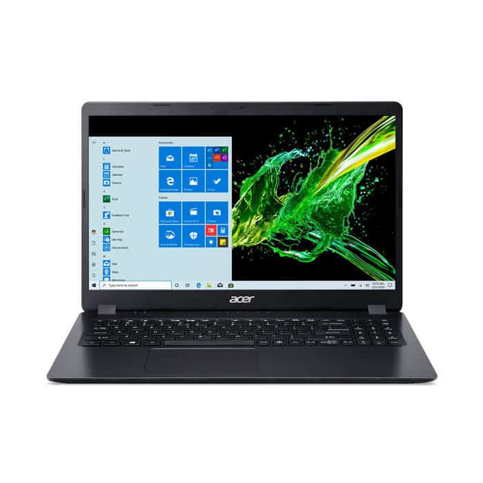 010300500009 لابتوب أيسر أسباير 3 A315 - إنتل كور i5-1035G1 - رام 4 جيجابايت - 256 جيجابايت SSD - شاشة 15.6" HD - Free DOS - أسود - الصورة 1