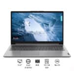Lenovo IdeaPad 1 15IAU7 Laptop (82QD00BQAD), Intel Core i3-1215U, 4GB RAM, 512GB SSD, 15.6-Inch HD Display, Free DOS, Cloud Grey + Free Bag