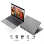 Lenovo IdeaPad L3 Laptop, Intel Core i5-1135G7, 4GB RAM, 1TB HDD, 15.6-Inch FHD Display, Shared Intel Iris Xe Graphics, Free DOS, Platinum Grey