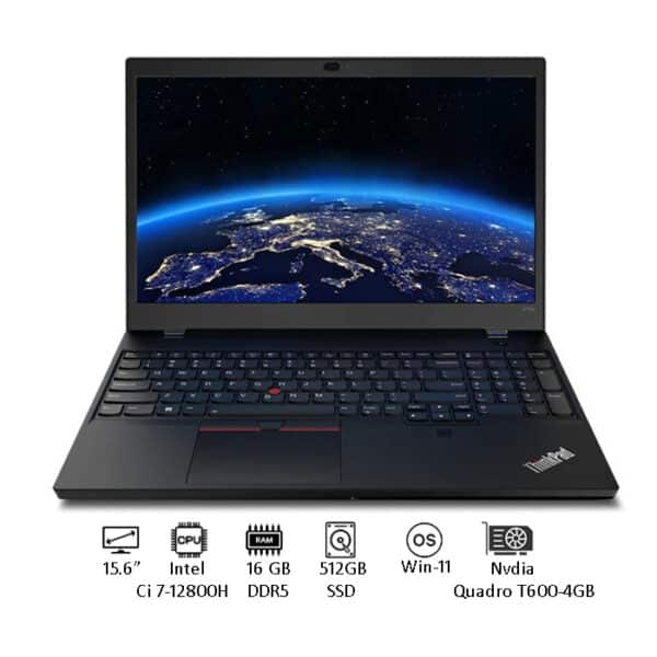 لابتوب لينوفو ثينك باد P15v (21D8001SAD) معالج Intel Core i7-12800H، ذاكرة DDR5 RAM سعة 16 جيجابايت، قرص SSD سعة 512 جيجابايت، شاشة 15.6 بوصة FHD IPS 