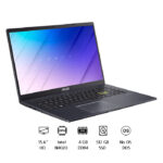 أسوس VivoBook E510MA-BR940 – معالج إنتل سيليرون N4020 – ذاكرة 4 جيجابايت – 512 جيجابايت SSD – شاشة 15.6 بوصة – Free DOS – لون أسود ستار
