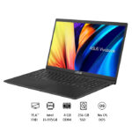 ASUS VivoBook X1500EA-BQ3644 Laptop – Intel Core i3-1115G4 (11th Gen), 4GB RAM + 16GB Intel Optane Memory, 256GB SSD, 15.6" Full HD Display, Intel UHD