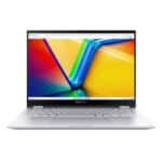 ⁦أسوس VivoBook Flip TP3402VA – معالج Intel Core i5-13500H – ذاكرة 8 جيجابايت – 512 جيجابايت SSD – شاشة 14 بوصة FHD تعمل باللمس – Windows 11 – فضي شفاف⁩ - الصورة ⁦9⁩