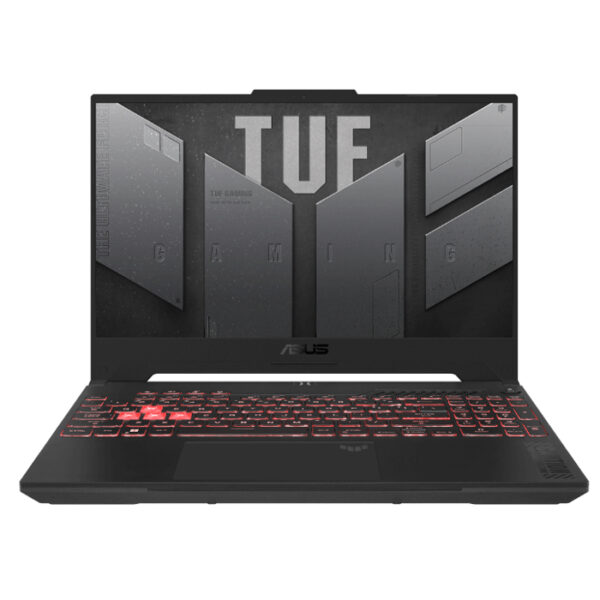 ASUS TUF Gaming FA507NV-LP020 Laptop – AMD Ryzen 7 7735HS, 16GB RAM, 1TB SSD, 15.6" FHD Display, NVIDIA GeForce RTX 4060 8GB, Free DOS, Mecha Gray