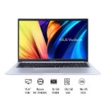 أسوس فيفوبوك X1605XA-MB101 – رايزن 9 7940HS – 16 جيجابايت رام – 512 جيجابايت SSD – شاشة 16 بوصة WUXGA – DOS – فضي شفاف