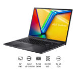 لابتوب ASUS Vivobook X1605VA-MB325- مع معالج Core i9-13900H/ ذاكرة RAM بسعة 16جيجابايت / قرص SSD بسعة 512 جيجابايت/ بشاشة 16 بوصة - WUXGA - نظام تشغيل (بدون ويندوز) DOS/ اللون أسود