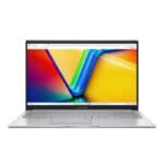 لابتوب ASUS X1504VA-NJ108، مع معالج Intel Core i7-1355U (الجيل 13)، ذاكرة RAM 16 جيجابايت، تخزين 512 جيجابايت SSD، شاشة 15.6 بوصة FHD، نظام ويندوز 11 هوم ، اللون فضي (Cool Silver)