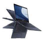 أسوس ExpertBook B3402 Flip – انتل كور i5-1235U – 8 جيجابايت رام – 512 جيجابايت SSD – شاشة 14 بوصة FHD تعمل باللمس – قابلة للطي 360 درجة – بصمة الإصبع – DOS