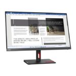 ⁦شاشة Lenovo ThinkVision S27i-30 – مقاس 27 بوصة، دقة Full HD 1920x1080، لوحة IPS، معدل تحديث 100 هرتز، زمن استجابة 4 مللي ثانية، إضاءة زرقاء منخفضة طبيعية – أسود – موديل 63DFKAT4UK⁩ - الصورة ⁦16⁩