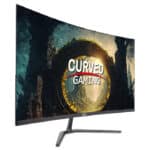 ⁦شاشة آيسر ED320QRP3biipx بحجم 32 بوصة منحنية للألعاب – معدل تحديث 180Hz، زمن استجابة 1 مللي ثانية، 2x HDMI، DisplayPort، مخرج صوت، اللون الأسود⁩ - الصورة ⁦5⁩