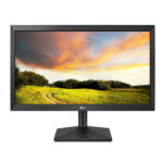 شاشة LG 20MK400H – مقاس 20 بوصة، دقة HD، مدخل HDMI وVGA، مخرج سماعة الرأس، لوحة LED، تصميم أنيق