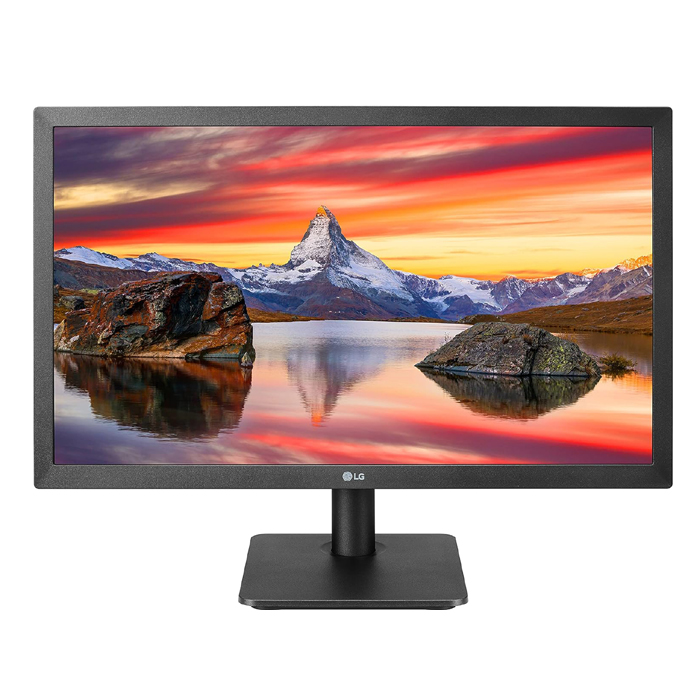 020651220002 شاشة LG 22MP400H-B – مقاس 22 بوصة، دقة Full HD، لوحة IPS، مدخل HDMI، تصميم نحيف، لون أسود - الصورة 1