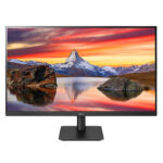 LG 27MP400-B 27" Full HD IPS Monitor – 1920x1080 Resolution, Wide Viewing Angles, Sleek Design, HDMI & VGA Ports, Black