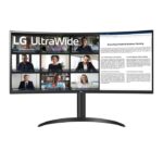 LG 34WR55QC-B 34" Curved UltraGear WQHD Monitor - 100Hz, USB Type-C, Black