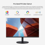 Huawei B3 241H Monitor - HDMI, DC, Black - Image 2