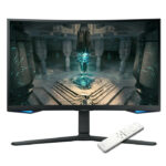 Samsung Odyssey G6 27" Gaming Monitor – 2560x1440 QHD, 240Hz Refresh Rate, 1ms Response Time, HDR600, AMD FreeSync Premium Pro, IPS Panel, 1000:1 Contrast Ratio, 400 nits Brightness, HDMI + DisplayPort, Black