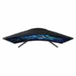 Samsung Odyssey G5 32" Curved Gaming Monitor – 2560x1440 QHD, 165Hz Refresh Rate, 1ms Response Time, VA Panel, HDR10, AMD FreeSync Premium, 1000R Curvature, HDMI + DisplayPort, Black - Image 4
