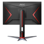 ⁦شاشة الألعاب AOC 24G2SP مقاس 23.8 بوصة – دقة 1920×1080 FHD، لوحة IPS، معدل تحديث 165 هرتز، زمن استجابة 1 مللي ثانية، تقنية AMD FreeSync Premium، تصميم بدون حواف من 3 جهات، حامل قابل لضبط الارتفاع، منافذ HDMI + DisplayPort⁩ - الصورة ⁦8⁩