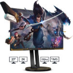 AOC AGON PRO AG275QXL 27" Gaming Monitor – QHD 2560x1440, IPS-VA Panel, 170Hz Refresh Rate, 1ms Response Time, Adaptive Sync, HDR, HDMI + DisplayPort,