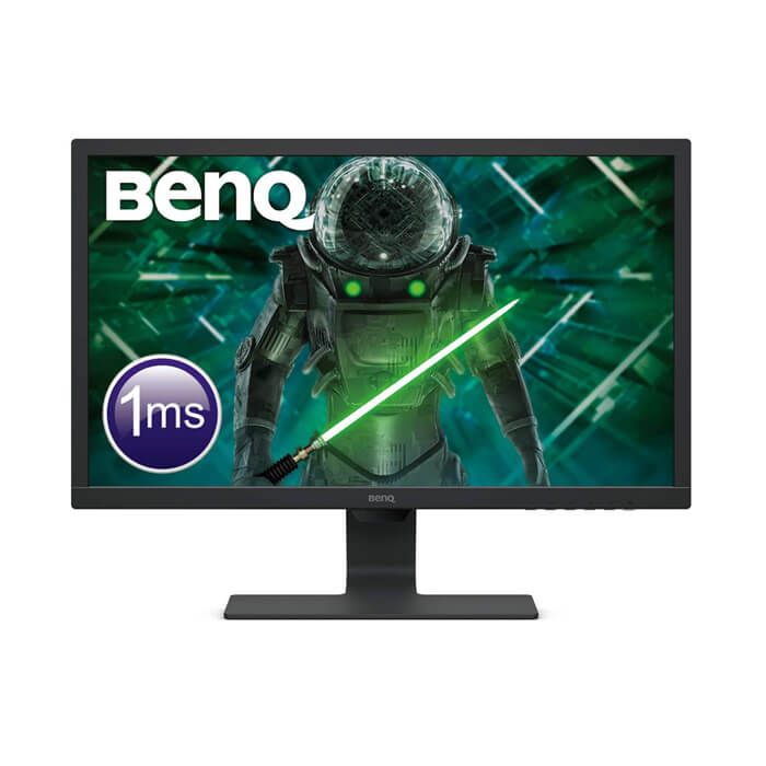 020751270003 BenQ Eye-Care Gaming Monitor – Model GL2780, 27 Inch, FHD 1080p, 1ms Response Time, 75Hz Refresh Rate, LED Display, Brightness Intelligence, Anti-glare, Slim Bezel, Cable Management System, ePaper Mode, HDMI, 3-Year Warranty, Black - Image 1