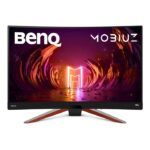 BenQ MOBIUZ EX2710R 27" Curved Gaming Monitor – 165Hz Refresh Rate, 1ms MPRT, WQHD 2560×1440 Resolution, HDRi Technology, FreeSync Premium, Built-in Speakers, HDMI + DisplayPort – Dark Grey - Image 11