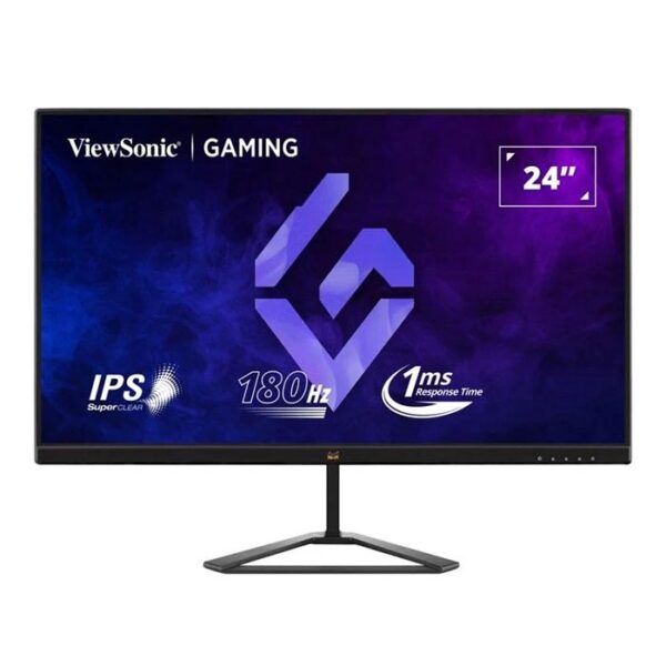 ViewSonic VX2479-HD-PRO 24″ Gaming Monitor – FHD, VA Panel, 180Hz, 1ms, 2x HDMI, 1x DP, Black