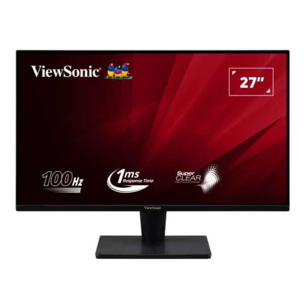 ViewSonic VA2715-H 27″ Monitor – FHD, VA Panel, 100Hz, 1ms, VGA, HDMI, Black