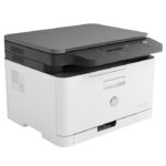 ⁦طابعة HP Color Laser MFP 178NW – طابعة ليزر ألوان متعددة الوظائف، طباعة، نسخ، مسح ضوئي، تصميم مدمج⁩ - الصورة ⁦5⁩