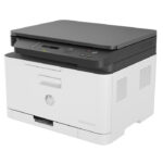 ⁦طابعة HP Color Laser MFP 178NW – طابعة ليزر ألوان متعددة الوظائف، طباعة، نسخ، مسح ضوئي، تصميم مدمج⁩ - الصورة ⁦4⁩