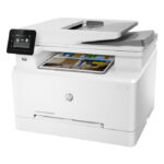 HP Color Laser Pro MFP N283fdn All-in-One Printer – Print, Copy, Scan, Fax, Wired Ethernet, High-Quality Color Laser Printing, Touchscreen – White - Image 4