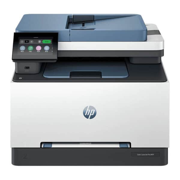طابعة HP Color LaserJet Pro MFP 3303FDW (499M8A) – طابعة ليزر ألوان متعددة الوظائف، طباعة، مسح ضوئي، نسخ، فاكس، طباعة على الوجهين، واي فاي، إيثرنت