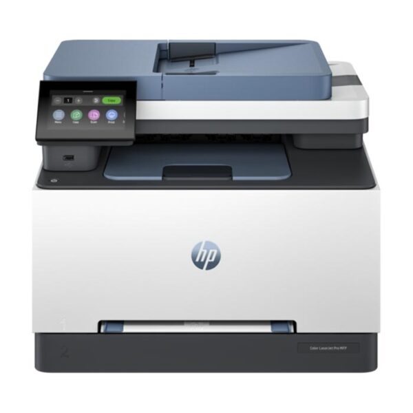 طابعة HP Color LaserJet Pro MFP 3303SDW (499M8A) – طابعة ليزر ألوان متعددة الوظائف، طباعة، مسح ضوئي، نسخ، فاكس، طباعة على الوجهين، واي فاي، إيثرنت