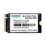 KINGMAX PQ3442 PCIe Gen3x4 M.2 2242 SSD – 512GB Ultra-Fast Internal Drive, Up to 2400MB/s Read Speed, Compact Design for Laptops and Mini PCs