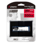 ⁦SSD داخلي - كينغستون A2000 بسعة 500 جيجابايت M.2 2280 NVMe⁩ - الصورة ⁦2⁩