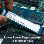 ⁦SSD داخلي - كينغستون NV2 بسعة 1 تيرابايت PCIe 4.0 NVMe⁩ - الصورة ⁦4⁩