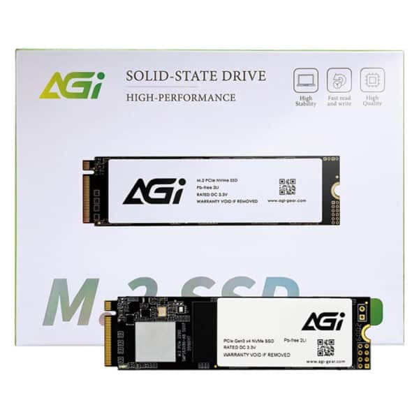 وحدة تخزين SSD إ جي اي AI198 بسعة 256 جيجابايت M.2 2280 PCIe Gen 3x4 – سرعة قراءة تصل إلى 2050 ميجابايت/ثانية وسرعة كتابة تصل إلى 1650 ميجابايت/ثانية،