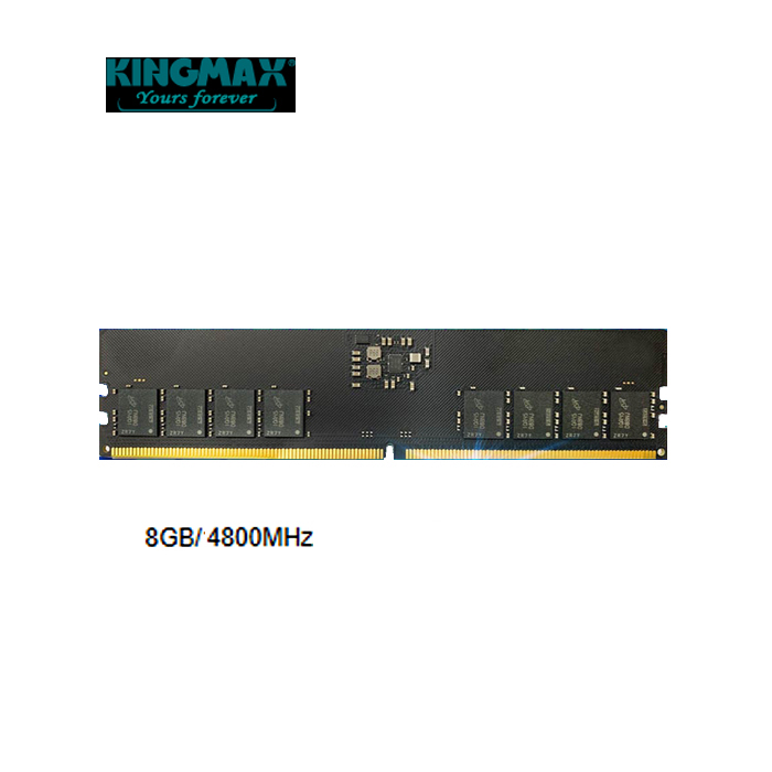 062993020003 ذاكرة RAM للكمبيوتر المكتبي - KINGMAX DDR5 4800MHz CL40 8GB Long DIMM - الصورة 1