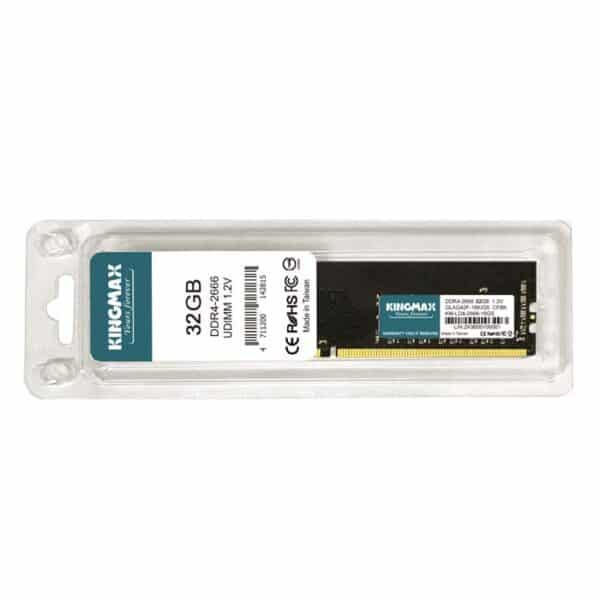 ذاكرة RAM للكمبيوتر المكتبي - KINGMAX DDR4 2666MHz 32GB Long DIMM