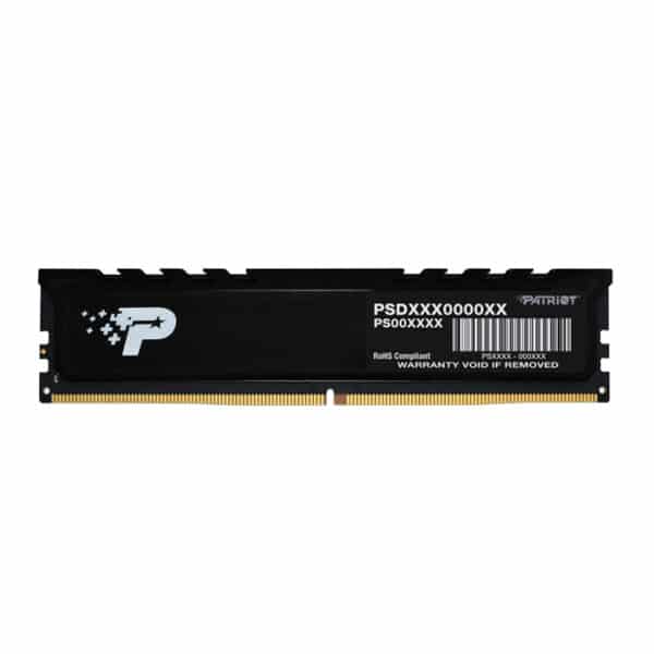 ذاكرة رام Patriot - 16GB DDR5 4800MHz للكمبيوتر المكتبي مع مشتت حراري