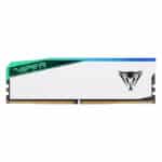 ذاكرة رام Viper Elite 5 RGB DDR5 16GB بسرعة 6000MT/s مع مشتت حراري أبيض
