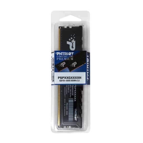Patriot DDR4 32GB 3200MT/s CL22 Long DIMM RAM with Heat Sink