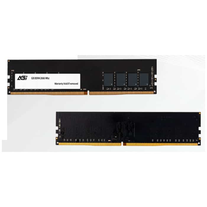 063143000001 ذاكرة AGI DDR4 4GB 2666MHz CL19 Long DIMM - الصورة 1