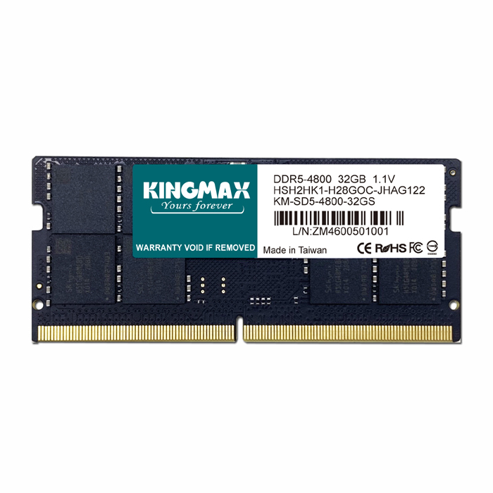 063493050002 Kingmax DDR5 4800MHz 32GB Laptop RAM – High-Performance Memory for Next-Gen Computing - Image 1