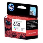 Original HP DeskJet 650 Color Ink Cartridge – Tri-color (Cyan, Magenta, Yellow) - Image 4