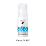 ⁦حبر كانون GI-41 سماوي (Cyan)⁩ - الصورة ⁦2⁩