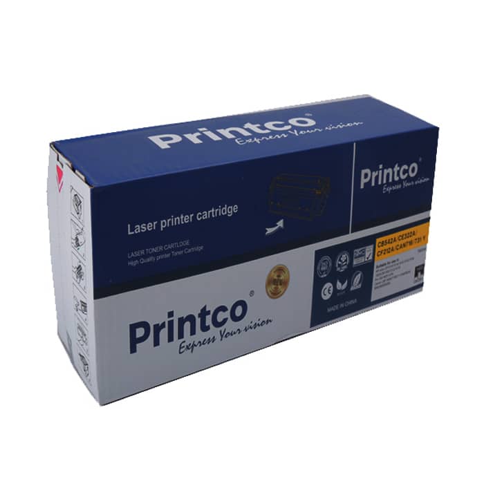 094504550012 PRINTCO 131A Yellow Toner – Compatible Replacement for HP 131A (CF212A) - Image 1